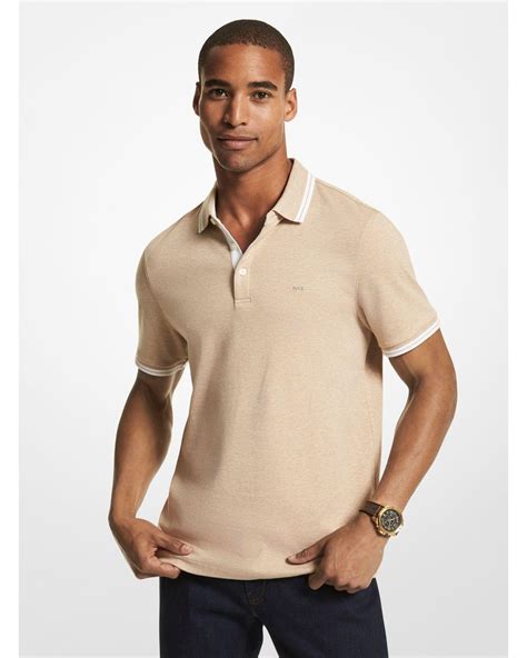 mens michael kors polo shirts|Michael Kors greenwich polo.